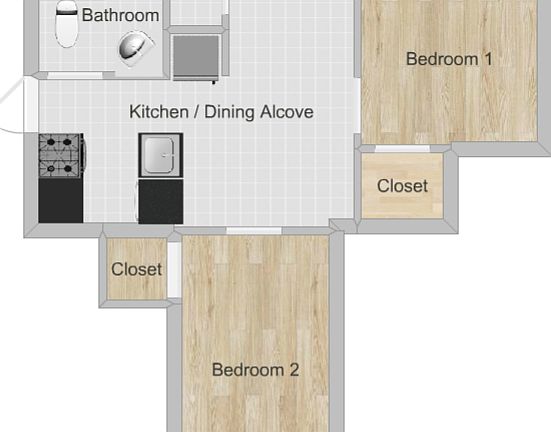 2nd image of 517 E 77th St APT 2-L