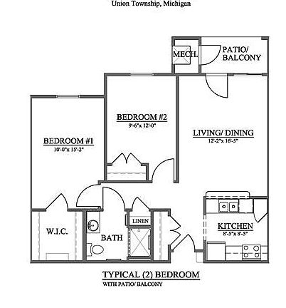 Cranbrook Two Bedroom W-Balcony