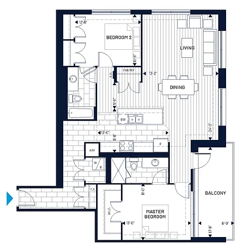 Floor plan Picton