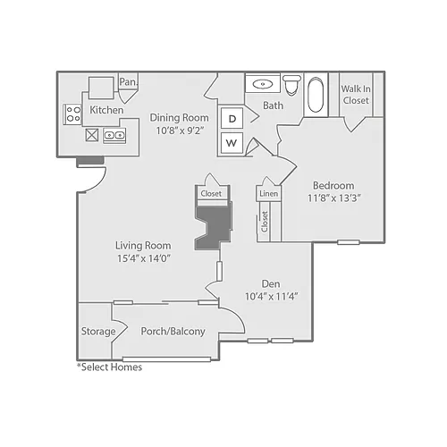 Floor plan The Annecy