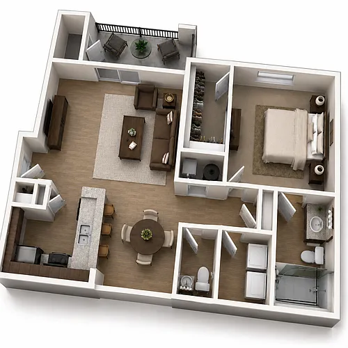 Floor plan Cerulean