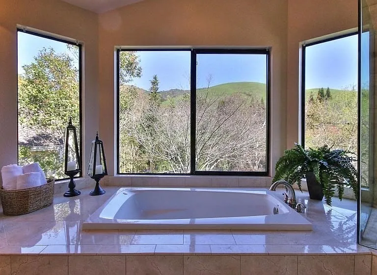 Primary Bathroom with Spa Retreat Feel