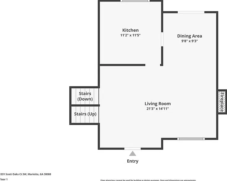 3 bed, 2.0 bath, 1872 sqft, $2,920 — Photo 3