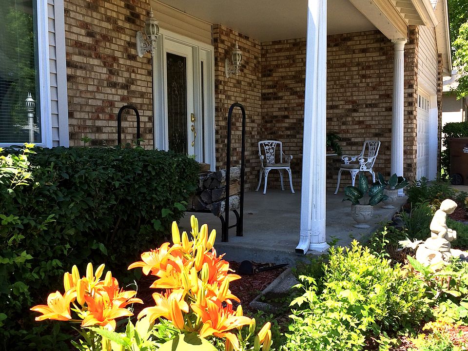 Covered front porch
