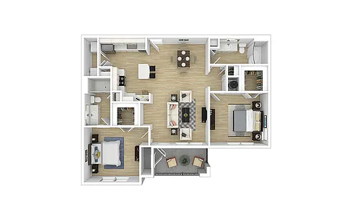 Floor plan Midtown - Premium