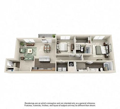 Floor plan B3