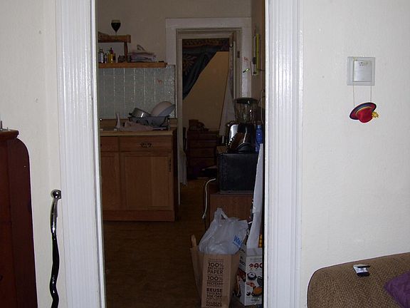 Looking into Kitchen from Living Room 