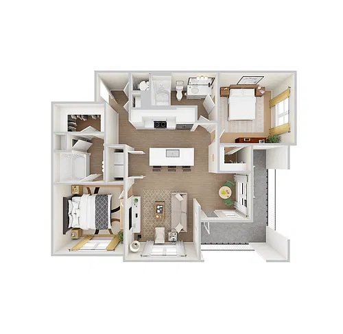 Floor plan B2