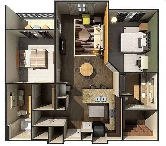 Floor plan B2