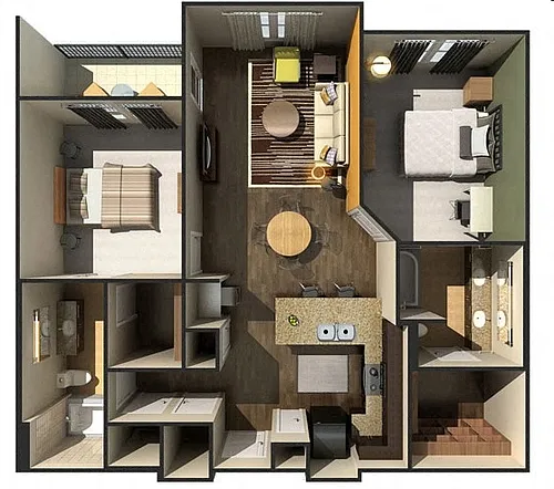 Floor plan B2