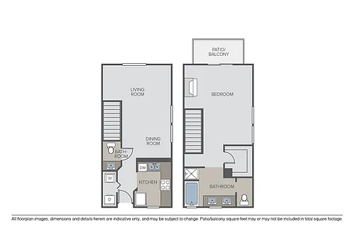 Floor plan Plan 1C Townhome