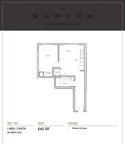 Floor plan B9