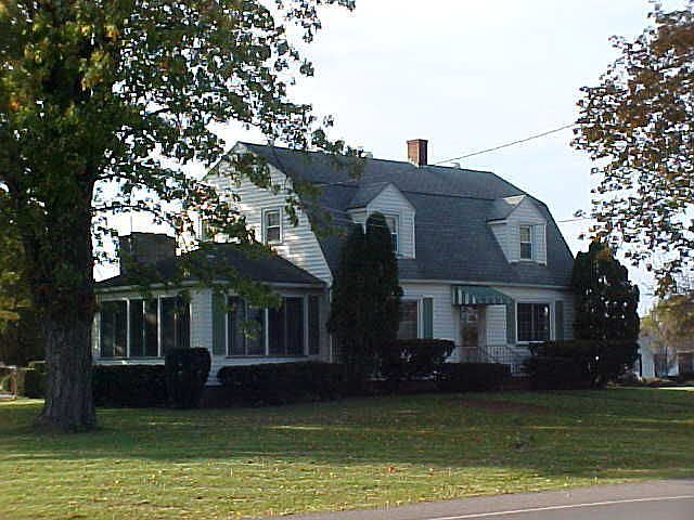 east side of home