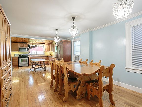 Large Dining room, opens into spacious kitchen