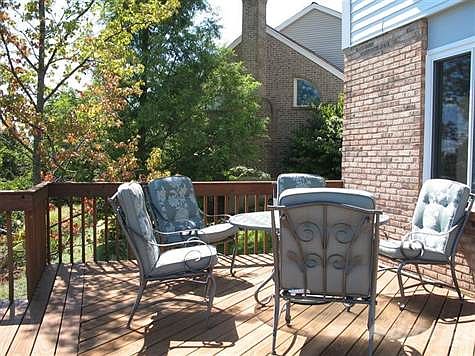 Enjoy your morning coffee on your east facing deck overlooking the valley below.