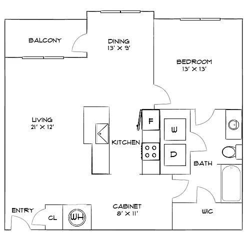 Floor plan Design 1F
