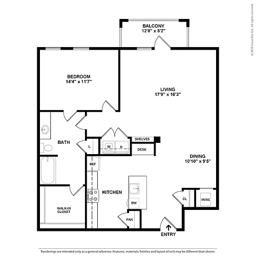 Floor plan B12A