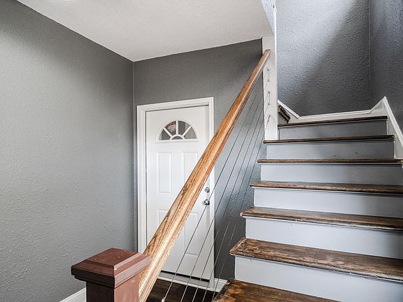 Entry to Unit A downstairs and Unit B upstairs