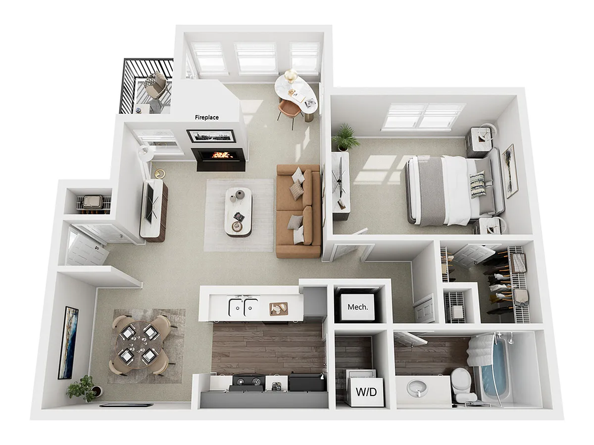 Floor plan Birch