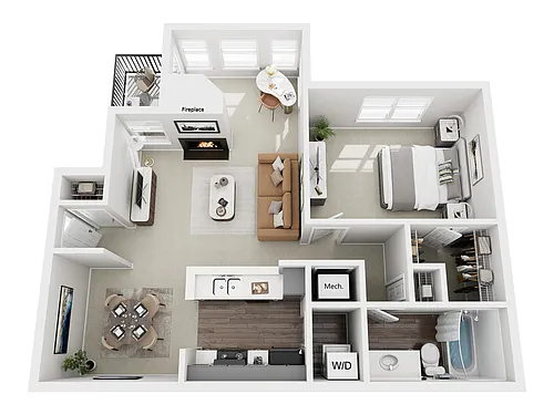 Floor plan Birch