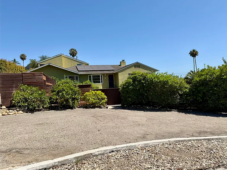 Front of Home with-Huge Circular Front Driveway for Parking