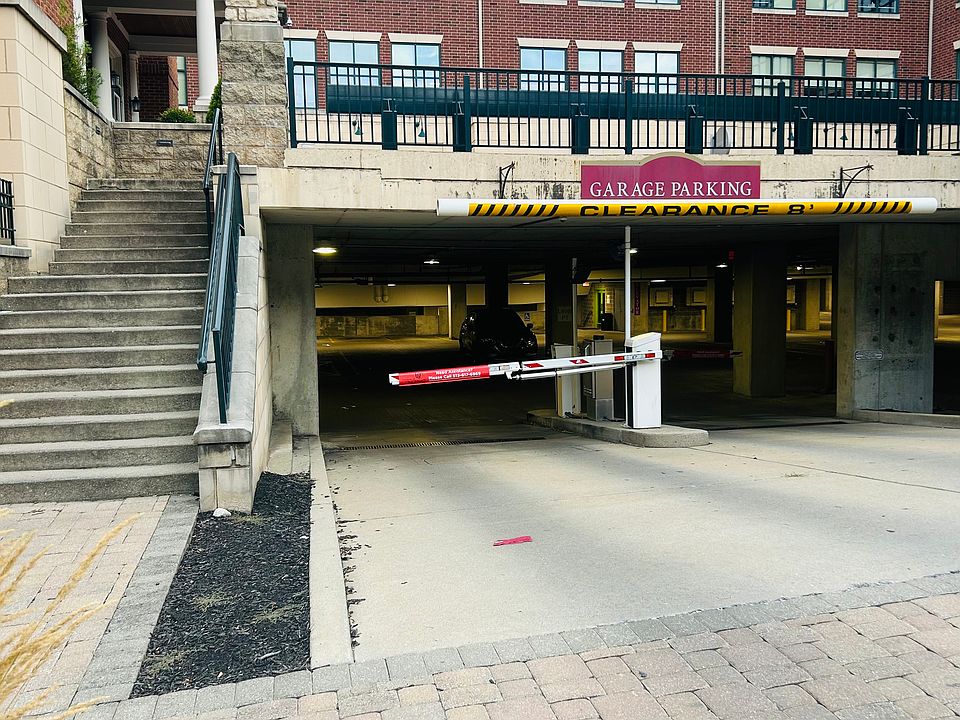 covered building garage entry