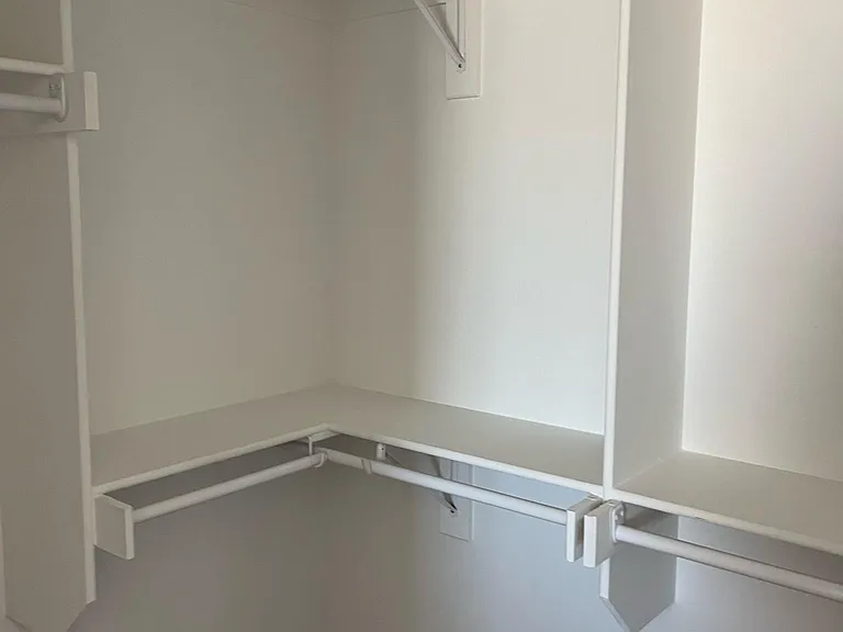 Primary closet