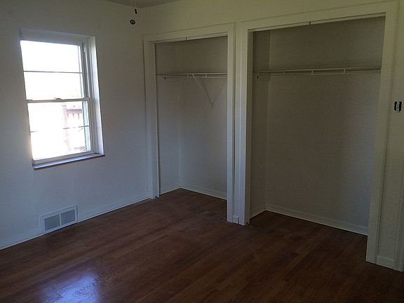 Master bedroom double closet