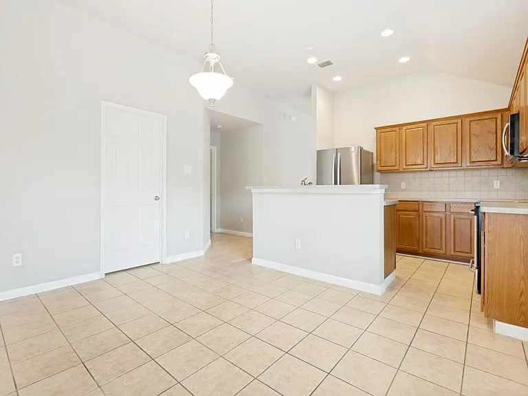 View to the pantry and laurndry room