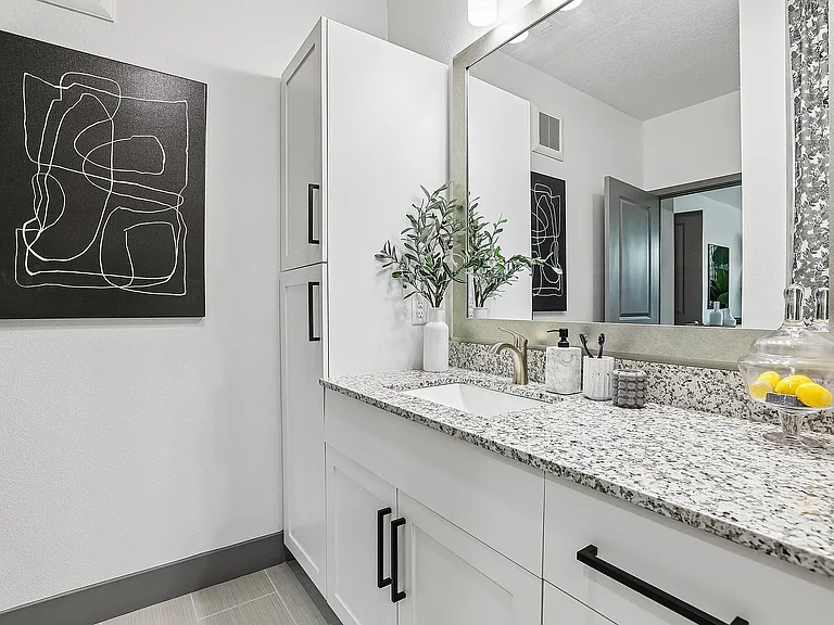 Bathroom with Storage