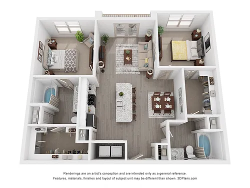 Floor plan B1