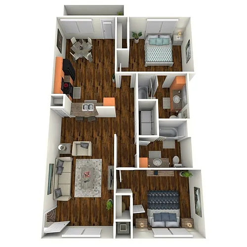 Floor plan B2
