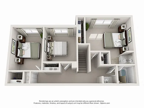 Floor plan Townhome