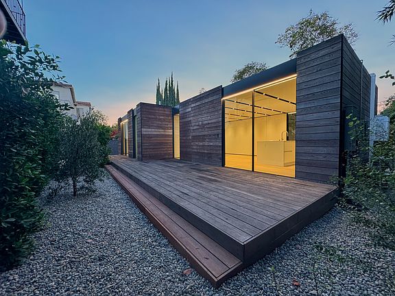 Deck and Front Evening