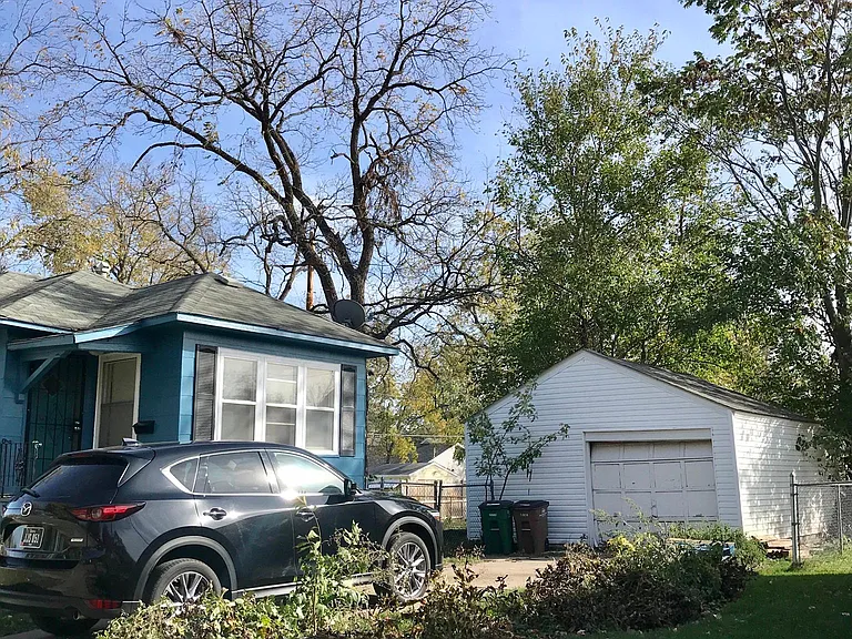 Single car garage - will have new door