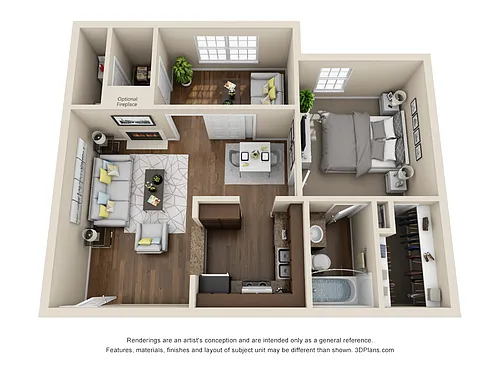 Floor plan Carlyle