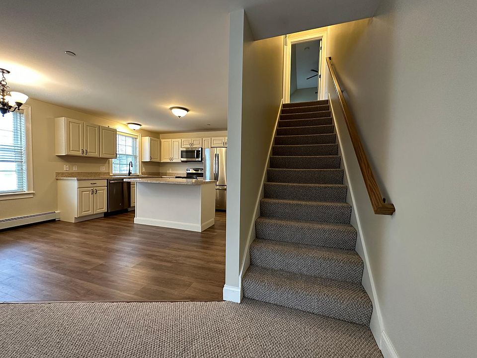 Stairs to bedroom level