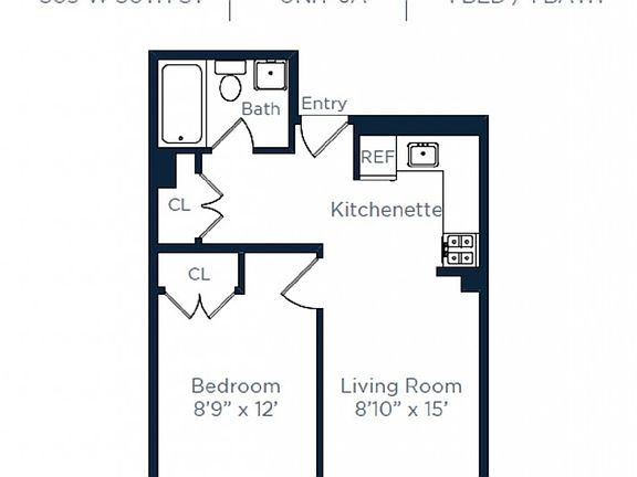 2nd image of 309 W 30th St APT 8a