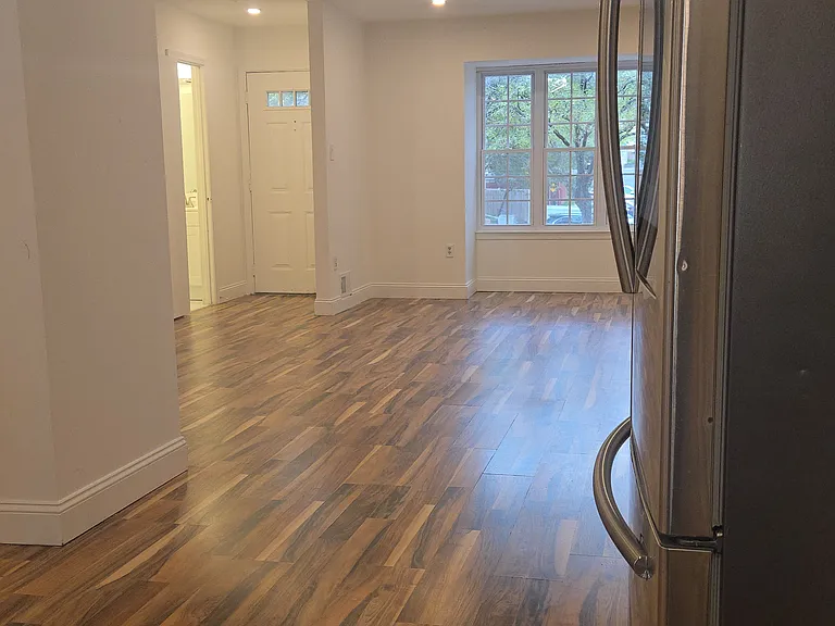 Kitchen to main entrance view
