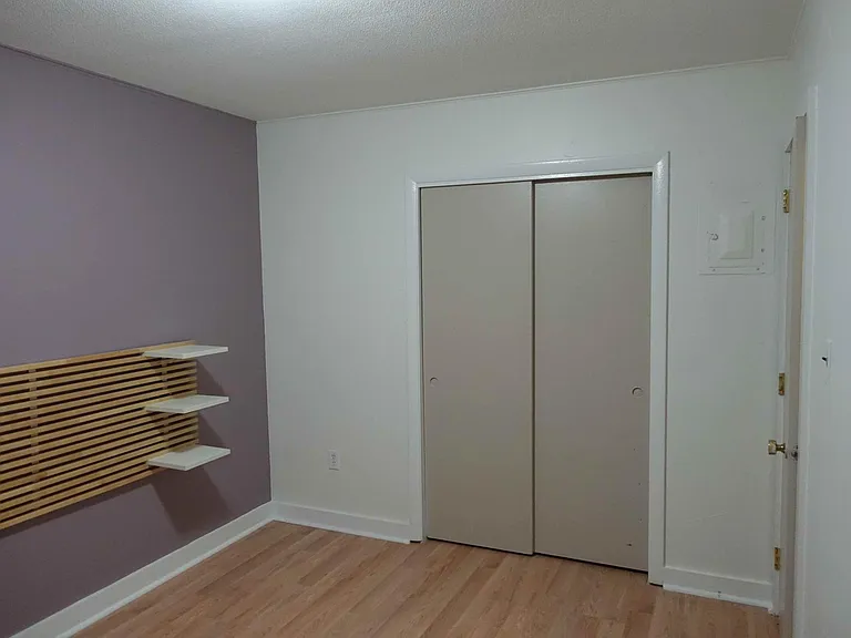 Bedroom, facing closet #2 (built-in wardrobe closet with sliding doors)