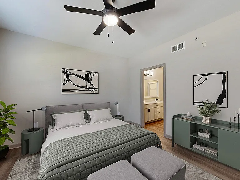 Newly Renovated Bedroom with Ensuite Bathroom