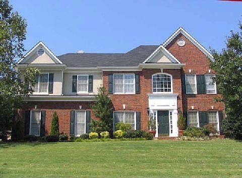 Beautiful brick front.