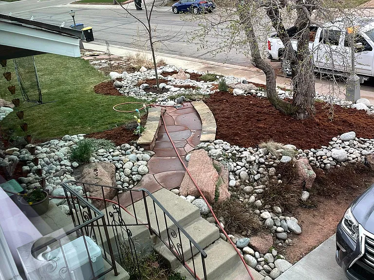 View from living room window