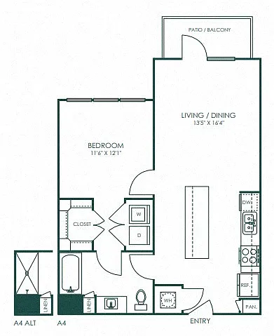 Floor plan A4