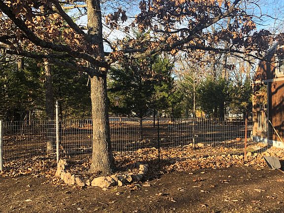 West side yard looking north