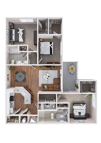 Floor plan PC1-R