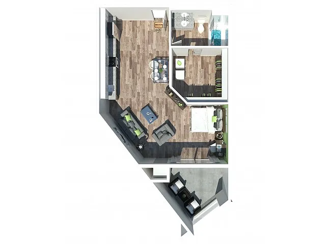 Floor plan OAK