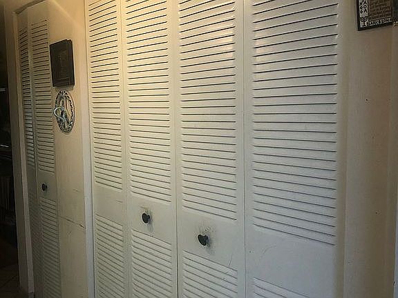 Pantry/closets in vestibule 