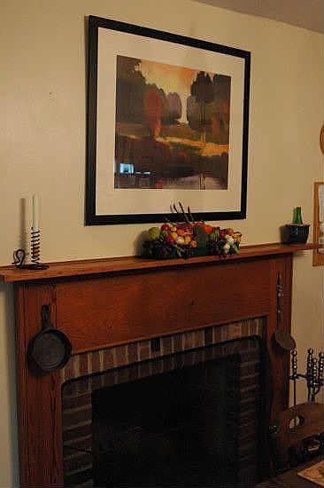 Three working fireplaces