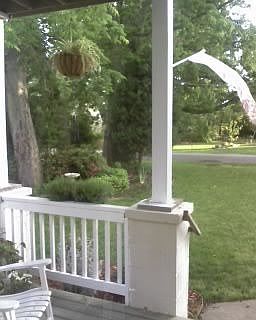 front side of house view